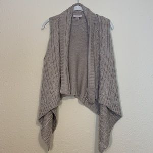 Ann Taylor Loft Sleeveless Sweater Cardigan
